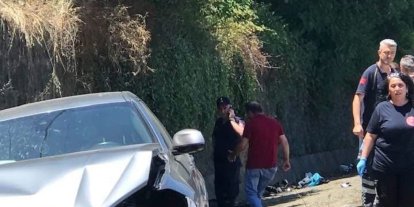 Giresun’da otomobil ile motosiklet çarpıştı: 1 ölü,3 yaralı