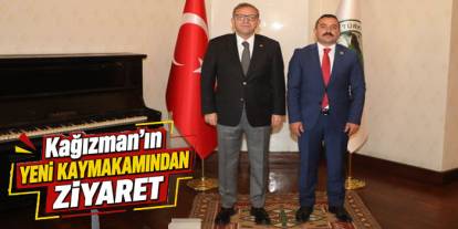 Kağızman Kaymakamı Cembekli’den Vali Polat’a Ziyaret