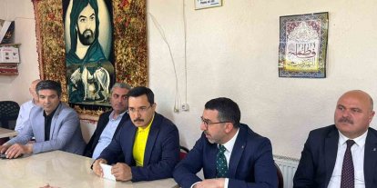 Milletvekili Çalkın Akyaka’da muhtarlar ve vatandaşlarla buluştu