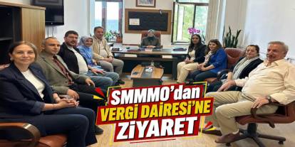 Kars SMMMO’dan Kafkas Vergi Dairesi Müdürü Yaşar’a Hayırlı Olsun Ziyareti
