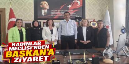 Ardahan Kars Iğdır Kadınlar Meclisi'nden Selim Belediye Başkanı’na Ziyaret
