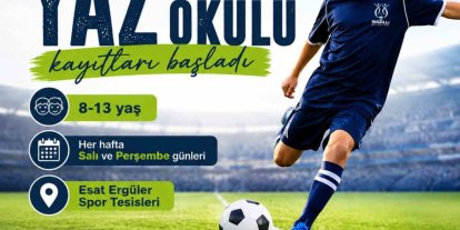 Nazilli Belediyesi Yaz Futbol Okulu kayıtları başladı