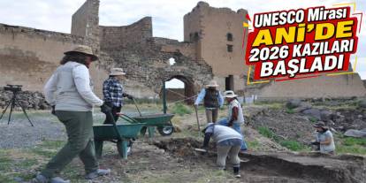 UNESCO Mirası Ani’de Tarihi Keşifler Sürüyor