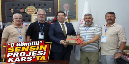 “O Gönüllü Sensin” Projesi İçin Kars’ta İş Birliği Görüşmesi