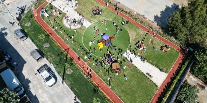 Başkan Arıkan’ın söz verdiği Akçakonak’taki park projesi tamamlandı