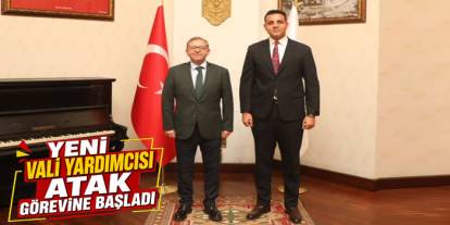 Kars Vali Yardımcısı Mehmet Ali Atak’tan Vali Polat’a Ziyaret