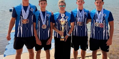 Köyceğiz SEM sporcuları Durgunsu Kano Genç Erkekler Türkiye Şampiyonu oldu