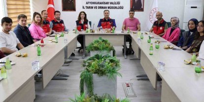 Stajyer öğrencilere kurum tanıtımı yapıldı