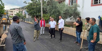 Kozan’da yol çalışmalarına hız verildi