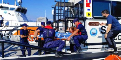 Fethiye’de gezi teknelerinde yaralanan iki vatandaşa tıbbi tahliye