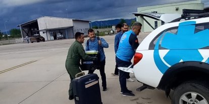 Ambulans uçakla Samsun’dan Ankara’ya 1 karaciğer ve 2 böbrek grefti ulaştırıldı
