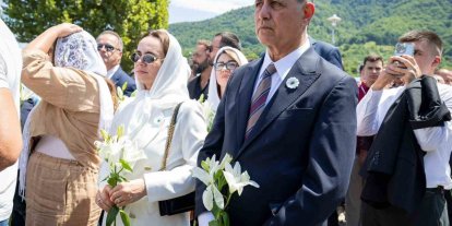 Başkan Tugay Srebrenica Katliamı’nı anma törenlerine katıldı