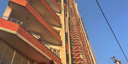 Mardin’de apartman dairesinde çıkan yangın söndürüldü
