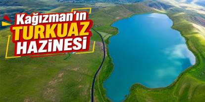 Kağızman'ın Doğa Harikası Deniz Gölü İlgi Odağı Oldu