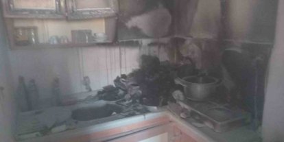 Avşa Adası’nda ev yangını paniğe neden oldu