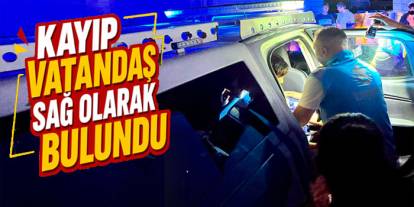 Sarıkamış'ta Kayıp Vatandaş Sağ Olarak Bulundu