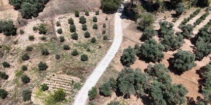 Bozdoğan Güvenir’de yol çalışması tamamlandı