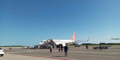 Samsun Çarşamba Havalimanı’nın 6 aylık yolcu sayısı 788 bini aştı