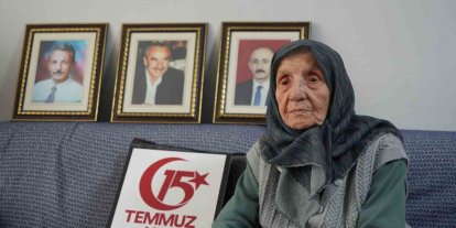 FETÖ’nün hain darbe girişiminde 2 oğlu ve damadını şehit veren 100 yaşındaki Muzaffer Gülşen’in acısı 10 yıldır dinmiyor