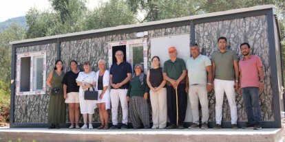 400 kilometrelik iyilik yürüyüşü Alanya’da ihtiyaç sahibi aileye yuva oldu