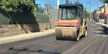 Pelitli Mahallesi Atatürk Caddesi asfaltlandı