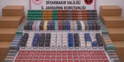 Diyarbakır’da çok sayıda gümrük kaçağı ürün ele geçirildi