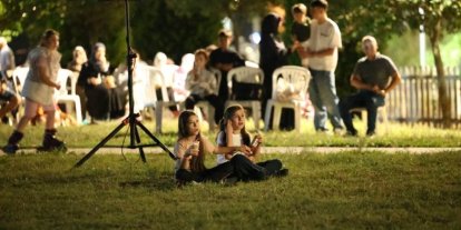 Kartepe’de açık havada sinema keyfi