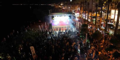 Marmaris, hafta sonu müziğe doydu