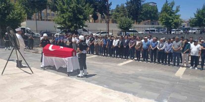 Gaziantep’te polis memuru son yolculuğuna uğurlandı