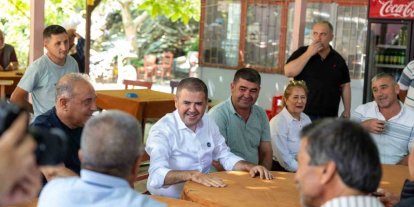 Mezitli’de kırsal mahallelere hizmet mesaisi