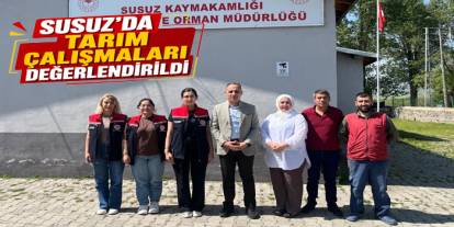 Kars'ta Tarım Çalışmaları Susuz'da Değerlendirildi