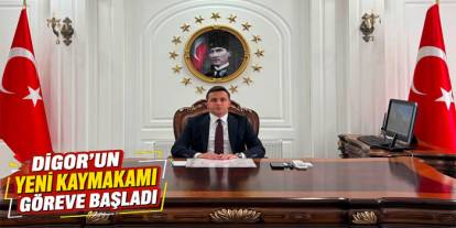 Digor’un Yeni Kaymakamı Abdulkadir Zengin Göreve Başladı