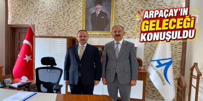 Arpaçay’da Yeni Kaymakam Güvenç’e Hayırlı Olsun Buluşması
