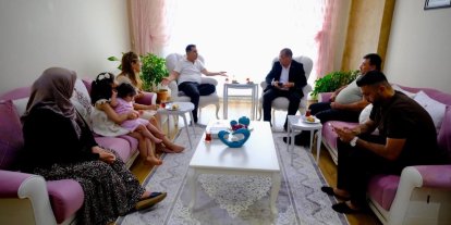 Başkan Dal’dan 15 Temmuz şehidinin ailesine ziyaret
