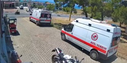İzmir’de ölümlü kaza anı kamerada