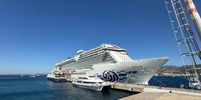 Bodrum’a kruvaziyer hareketliliği: "3 bin 292 yolcu geldi"