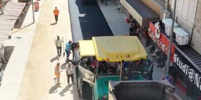 Yenipazar’da sıcak asfalt çalışmaları hız kesmiyor