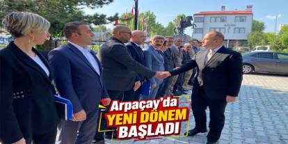 Arpaçay’ın Yeni Kaymakamı Mehmet Abdulkadir Güvenç Göreve Başladı