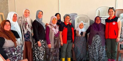 Kadın çiftçilere yönelik eğitimler sürüyor