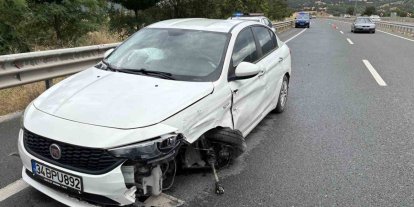 Kastamonu’da yağış kazaları beraberinde getirdi