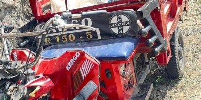 Giresun’da tarım aracı duvara çarptı: 1 ölü, 1 yaralı