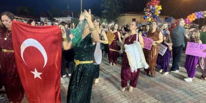 Tekirdağ’da Şalvar Gecesi renkli görüntülere sahne oldu