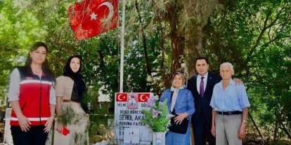 Aydın’da şehit öğretmenin ailesine anlamlı vefa