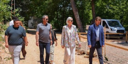 Başkan Subaşı, yaşam alanı ve park çalışmalarını yerinde inceledi