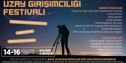Keltepe’de gökyüzü ve bilim tutkunları buluşacak