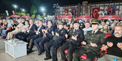 Bafra’da 15 Temmuz programında birlik ve kardeşlik vurgusu