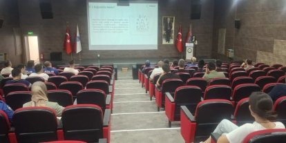 Kars emniyet personeline kumar bağımlılığı eğitimi ve YEDAM tanıtımı