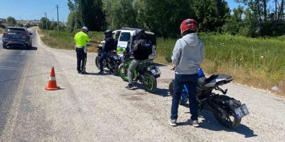 Motosiklet ve elektrikli bisikletlere sıkı denetim
