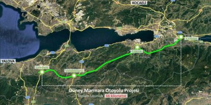 78 kilometrelik Kocaeli-Yalova Otoyolu’nda planlar onaylandı