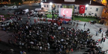 Manisa’da 15 Temmuz ruhu meydanlara taştı